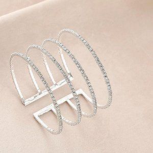 Hollow Bracelet Fashion Full Diamond Ring